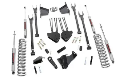 Rough Country - ROUGH COUNTRY 8 INCH LIFT KIT FORD SUPER DUTY 4WD (05-07)