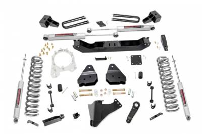 Rough Country - ROUGH COUNTRY 4.5 INCH LIFT KIT FORD SUPER DUTY 4WD (2017-2022)