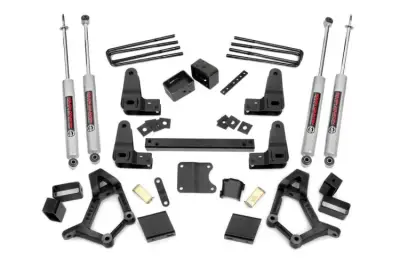 Rough Country - ROUGH COUNTRY 4-5 INCH LIFT KIT TOYOTA 4RUNNER (86-89)/TRUCK EXT CAB (86-95)