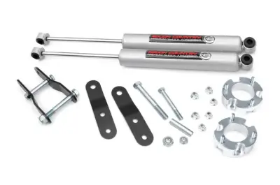 Rough Country - ROUGH COUNTRY 2.5 INCH LIFT KIT TOYOTA TACOMA 2WD/4WD (1995-2004)