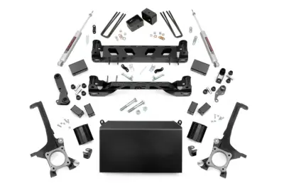 Rough Country - ROUGH COUNTRY 4 INCH LIFT KIT TOYOTA TUNDRA 2WD/4WD (2016-2021)