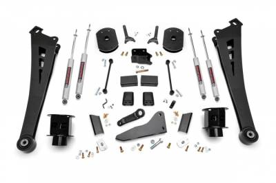 Rough Country - ROUGH COUNTRY 5 INCH LIFT KIT RR AIR BAGS | RAM 2500 4WD (2014-2018)