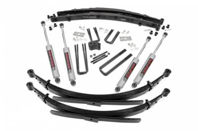 Rough Country - ROUGH COUNTRY 4 INCH LIFT KIT RR SPRINGS | DODGE/PLYMOUTH RAMCHARGER/TRAILDUSTER (74-77)