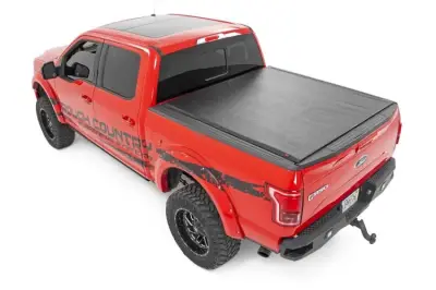 Rough Country - ROUGH COUNTRY SOFT ROLL UP BED COVER 5' BED | TOYOTA TACOMA 2WD/4WD (2016-2022)