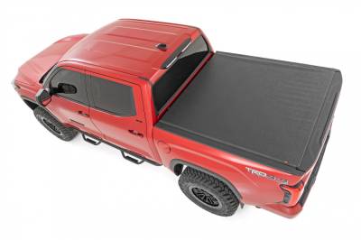 Rough Country - ROUGH COUNTRY SOFT ROLL UP BED COVER 5'7" BED | TOYOTA TUNDRA 2WD/4WD (2022)