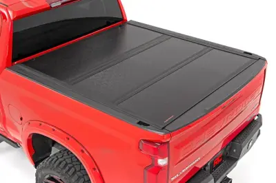 Rough Country - ROUGH COUNTRY HARD LOW PROFILE BED COVER CHEVY/GMC 1500 (19-24)