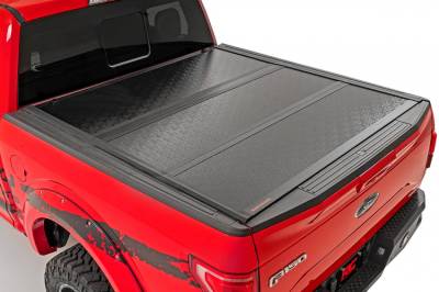 Rough Country - ROUGH COUNTRY HARD LOW PROFILE BED COVER FORD F-150 2WD/4WD (2004-2014)