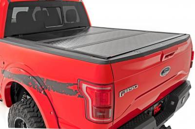 Rough Country - ROUGH COUNTRY HARD LOW PROFILE BED COVER FORD F-150 2WD/4WD (2015-2020) *5FT 5IN BED*