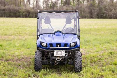 Rough Country - ROUGH COUNTRY FULL WINDSHIELD SCRATCH RESISTANT | YAMAHA RHINO (2004-2012)