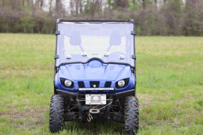Rough Country - ROUGH COUNTRY VENTED FULL WINDSHIELD SCRATCH RESISTANT | YAMAHA RHINO (04-12)