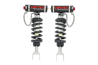 Rough Country - ROUGH COUNTRY VERTEX 2.5 ADJ FRONT SHOCKS 2" | RAM 1500 4WD (2012-2018 & CLASSIC)