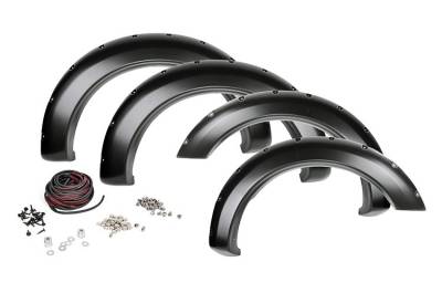 Rough Country - ROUGH COUNTRY POCKET FENDER FLARES 6 FT BED | DODGE 2500/RAM 3500 (03-09)