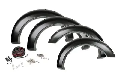 Rough Country - ROUGH COUNTRY POCKET FENDER FLARES FORD SUPER DUTY 2WD/4WD (2008-2010)