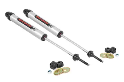 Rough Country - ROUGH COUNTRY V2 FRONT SHOCKS 2.5" | RAM 2500 (10-13)/3500 (10-22) 4WD
