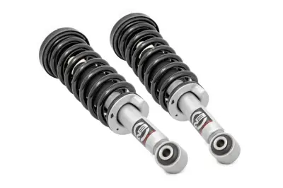 Rough Country - ROUGH COUNTRY 2 INCH LEVELING KIT LOADED STRUT | FORD F-150 2WD (2009-2013)