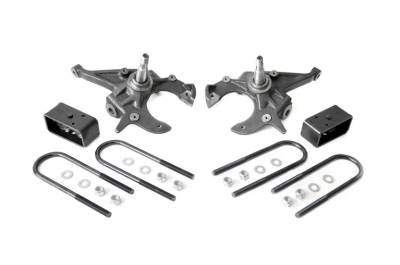Rough Country - ROUGH COUNTRY LOWERING KIT 2 INCH FR | 3 INCH RR | CHEVY/GMC S10 TRUCK (82-03)/SONOMA (91-03)