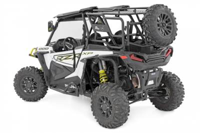 Rough Country - ROUGH COUNTRY TUBULAR REAR CARGO RACK SPARE TIRE MOUNT | POLARIS RZR XP 1000/RZR XP 4 1000 (14-21)