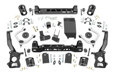 Rough Country - ROUGH COUNTRY 7 INCH LIFT KIT 4-DOOR BASE | FORD BRONCO 4WD (2021-2023)