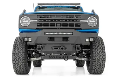 Rough Country - ROUGH COUNTRY FENDER FLARE DELETE FORD BRONCO 4WD (2021-2022)