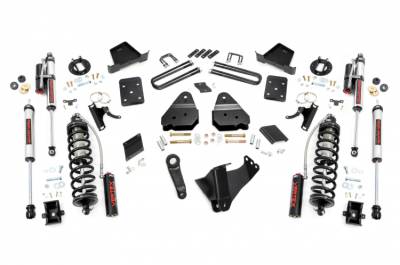 Rough Country - ROUGH COUNTRY 6 INCH LIFT COILOVER CONVERSION KIT FORD SUPER DUTY 4WD (2011-2014)