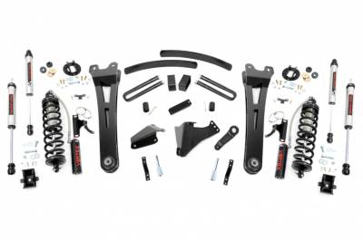 Rough Country - ROUGH COUNTRY 6 INCH COILOVER CONVERSION LIFT KIT RADIUS ARM | FORD SUPER DUTY (05-07)