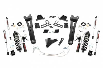 Rough Country - ROUGH COUNTRY 6 INCH COILOVER CONVERSION LIFT KIT RADIUS ARM | FORD SUPER DUTY (2015-2016)