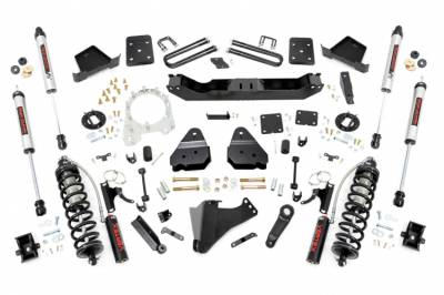 Rough Country - ROUGH COUNTRY 4.5 INCH COILOVER CONVERSION LIFT KIT DIESEL | FORD SUPER DUTY (17-22)