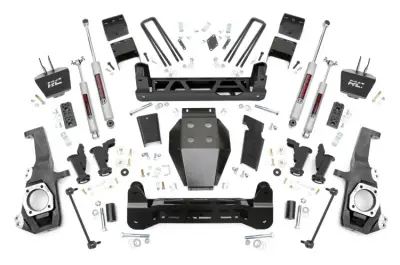 Rough Country - ROUGH COUNTRY 5 INCH LIFT KIT TORSION DROP | CHEVY/GMC 2500HD/3500HD (20-22)