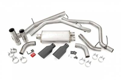 Rough Country - ROUGH COUNTRY PERFORMANCE CAT-BACK EXHAUST 6.2L | CHEVY/GMC 1500 (11-18)