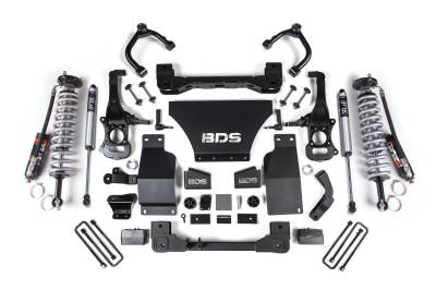 BDS Suspension - BDS Suspension 2019-2023 Chevy / GMC 1/2 Ton Truck 4WD Trail Boss / AT4 | 2.5" Permormance Elite Coilover Lift Kit | Diesel