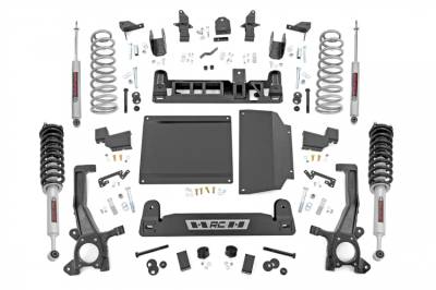 Rough Country - ROUGH COUNTRY 6 INCH LIFT KIT REAR COIL | TOYOTA TUNDRA 4WD (22-23)
