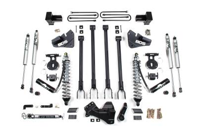 BDS Suspension - BDS 4" Coil-Over 4-Link Lift Kit FOR 2020-2022 Ford F250/F350 Super Duty 4WD | Diesel Only