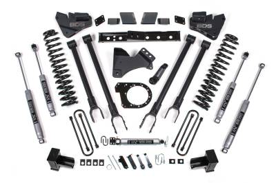 BDS Suspension - BDS 6" 4-Link Lift Kit FOR 2020-2022 Ford F250/F350 Super Duty 4WD
