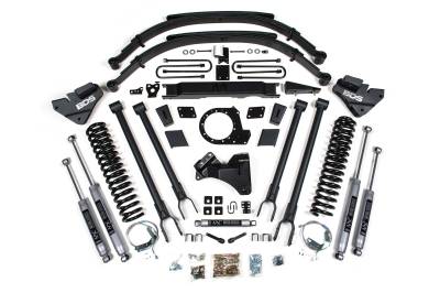 BDS Suspension - BDS 8" 4-Link Lift Kit for 2020-2022 Ford F250/F350 Super Duty 4WD