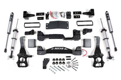 BDS Suspension - BDS 6" IFP Snap Ring Lift Kit FOR 2015-2020 Ford F150 4WD