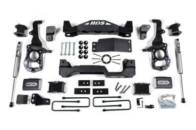 BDS Suspension - BDS 6" Lift Kit FOR 2021-2023 Ford F150 4WD
