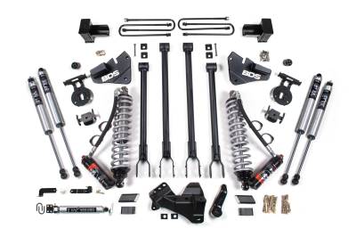 BDS Suspension - BDS 4" 4-Link Performance Elite Coil-Over Lift Kit | Diesel Only FOR 2020-2021 Ford F350 Super Duty DRW 4WD