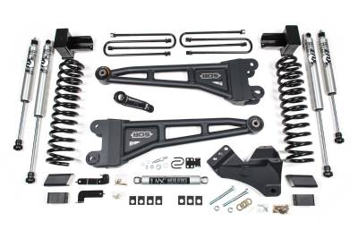 BDS Suspension - BDS 4" Radius Arm Lift Kit FOR 2020-2021 Ford F350 Super Duty DRW 4WD