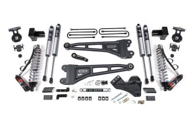 BDS Suspension - BDS 4" Radius Arm Performance Elite Coilover Lift Kit | Diesel Only FOR 2020-2021 Ford F350 Super Duty DRW 4WD