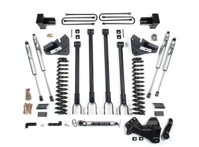 BDS Suspension - BDS 4" 4-Link Lift Kit FOR 2017-2019 Ford F350 Super Duty DRW 4WD