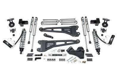 BDS Suspension - BDS 4" Coilover Radius Arm Lift Kit | Diesel Only FOR 2017-2019 Ford F350 Super Duty DRW 4WD
