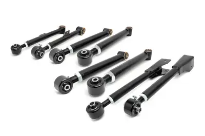 Rough Country - ROUGH COUNTRY X-FLEX CONTROL ARMS COMPLETE SET | JEEP WRANGLER TJ 4WD (97-06)