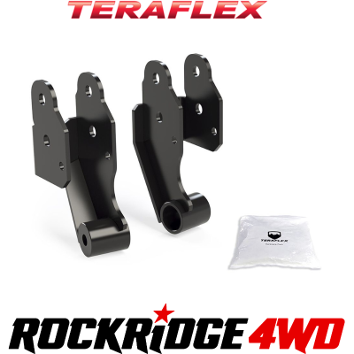 TeraFlex - TERAFLEX JT: Extended-Travel Axle Bracket Kit – Rear Upper Control Arms (1”+ Rear Lift)