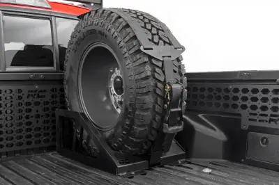 Rough Country - ROUGH COUNTRY BED MOUNT SPARE TIRE CARRIER UNIVERSAL | MULTIPLE MAKES & MODELS