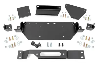 Rough Country - ROUGH COUNTRY HIDDEN WINCH MOUNT FORD SUPER DUTY 2WD/4WD (2020-2022)