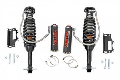 Rough Country - ROUGH COUNTRY VERTEX 2.5 ADJUSTABLE COILOVERS FRONT | 3.5" | FORD BRONCO (21-23)