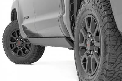 Rough Country - ROUGH COUNTRY POWER RUNNING BOARDS LIGHTED | TOYOTA TUNDRA (07-21)