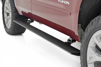 Rough Country - ROUGH COUNTRY POWER RUNNING BOARDS LIGHTED | CHEVY/GMC TAHOE/YUKON (15-20)