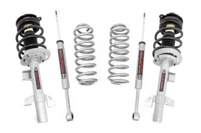 Rough Country - ROUGH COUNTRY 2 Inch Lift Strut Kit Jeep Cherokee KL 4WD (2014-2023)