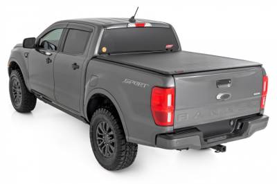 Rough Country - ROUGH COUNTRY SOFT ROLL UP BED COVER 5' BED | FORD RANGER 2WD/4WD (2019-2024)